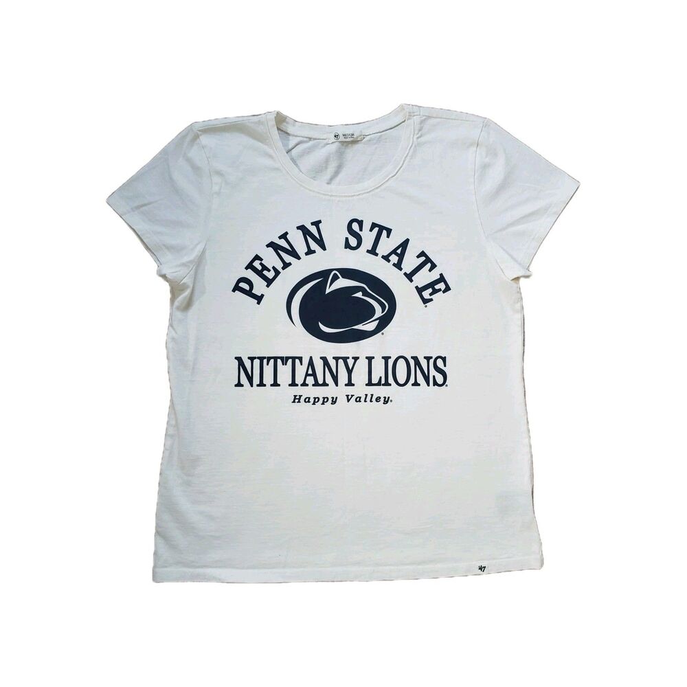Penn State Nittany Lions Fresh Start '47 Frankie Women's T-Shirt Ivory Size Med